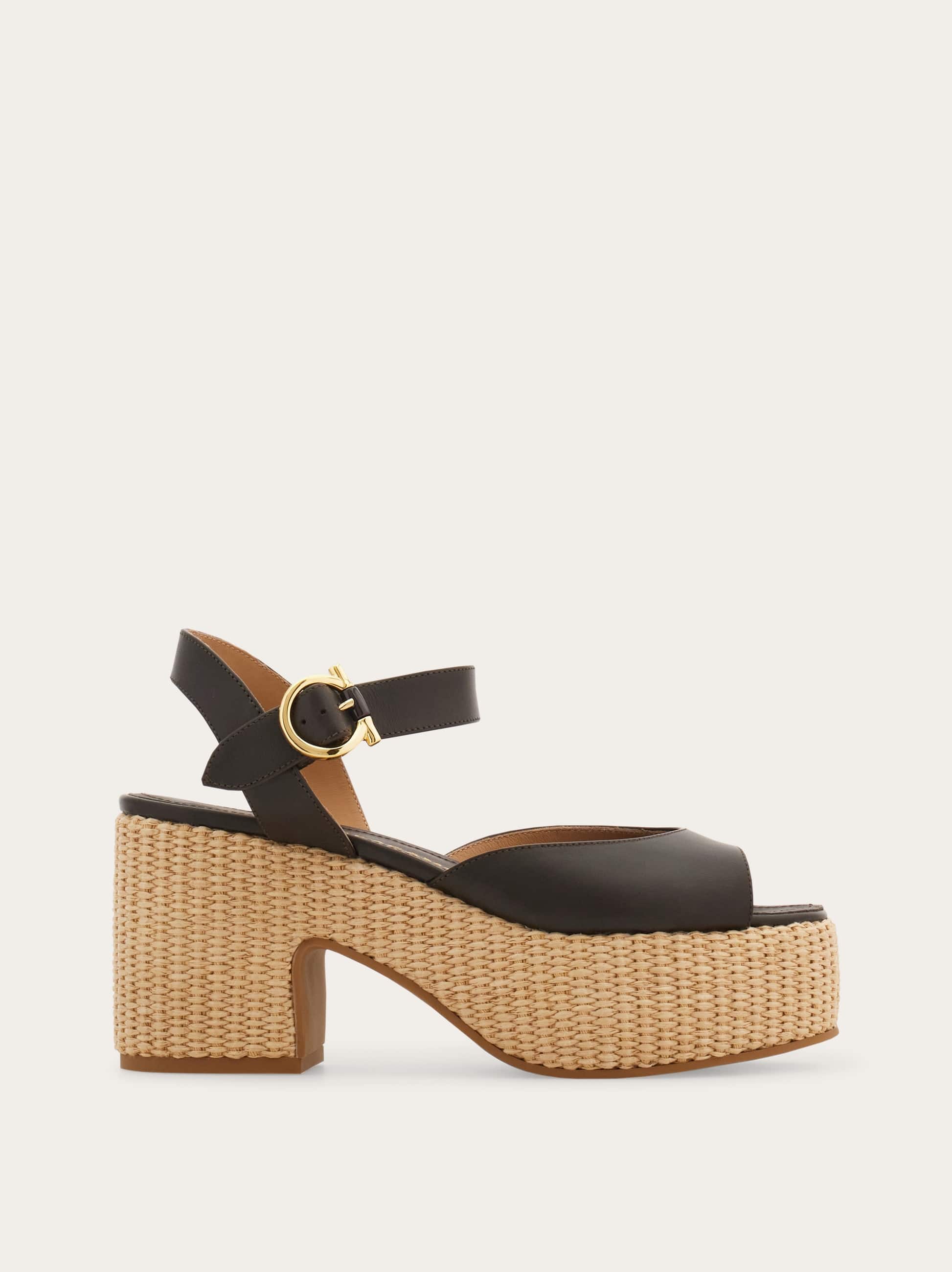 Women Platform sandal Brown