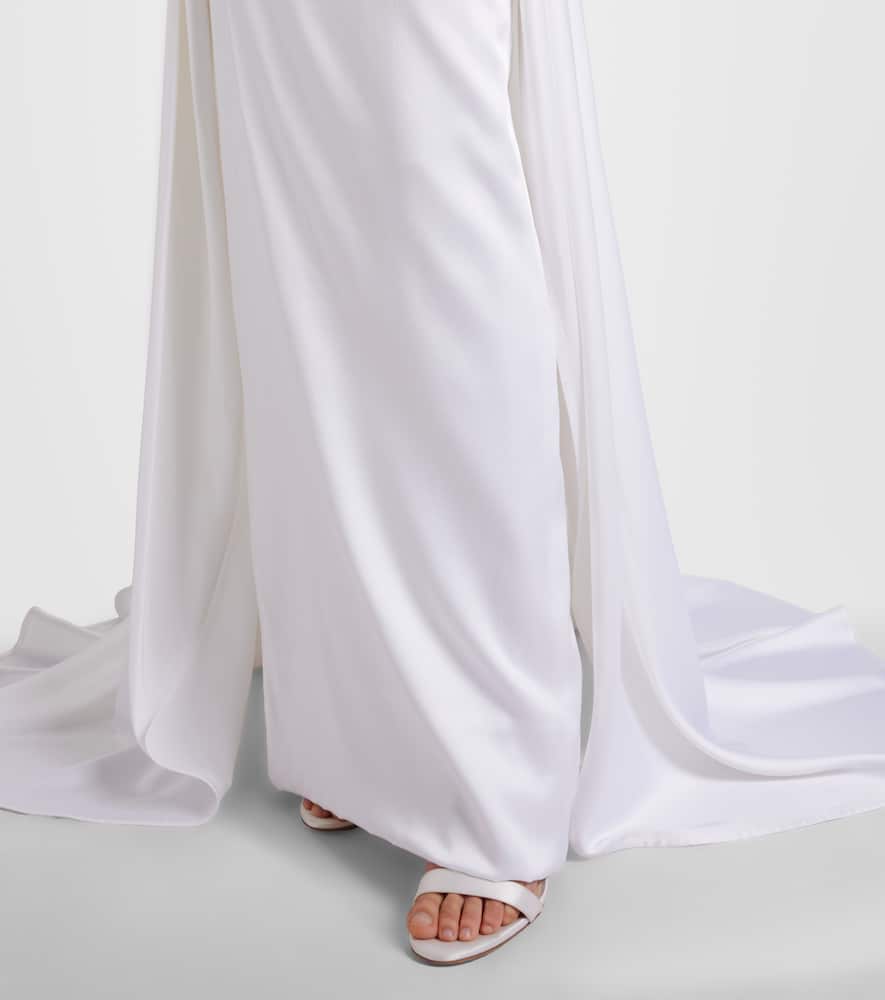 Bridal Nova Grace satin bustier gown