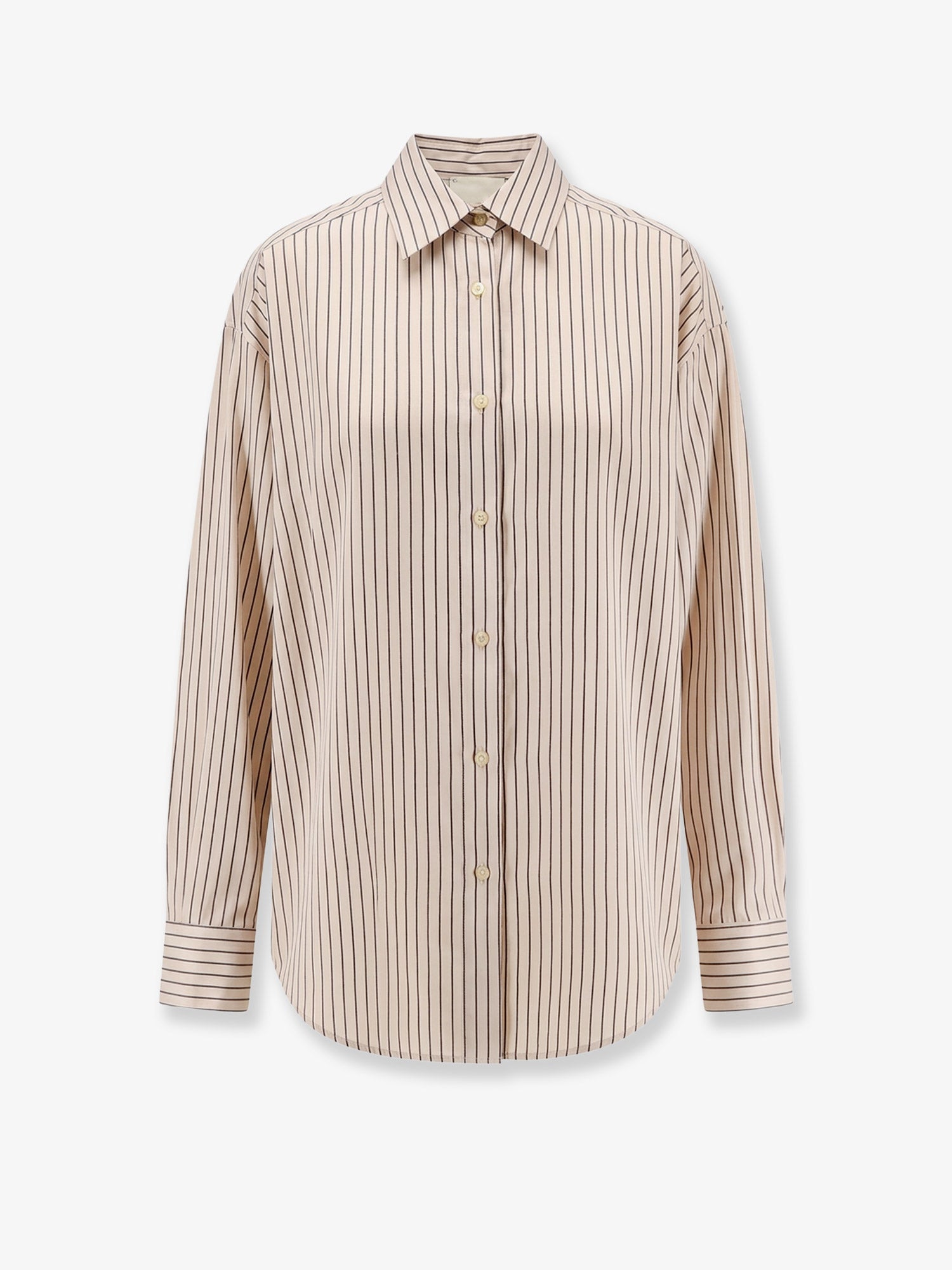 Lyocell-Silk Shirt — Beige