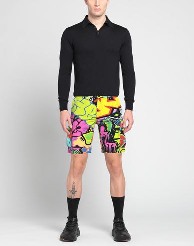 Man Shorts & Bermuda Shorts Acid green
