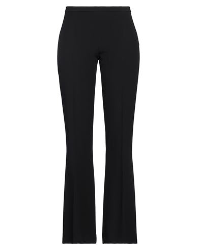Woman Pants Black Size 10 Acetate, Rayon