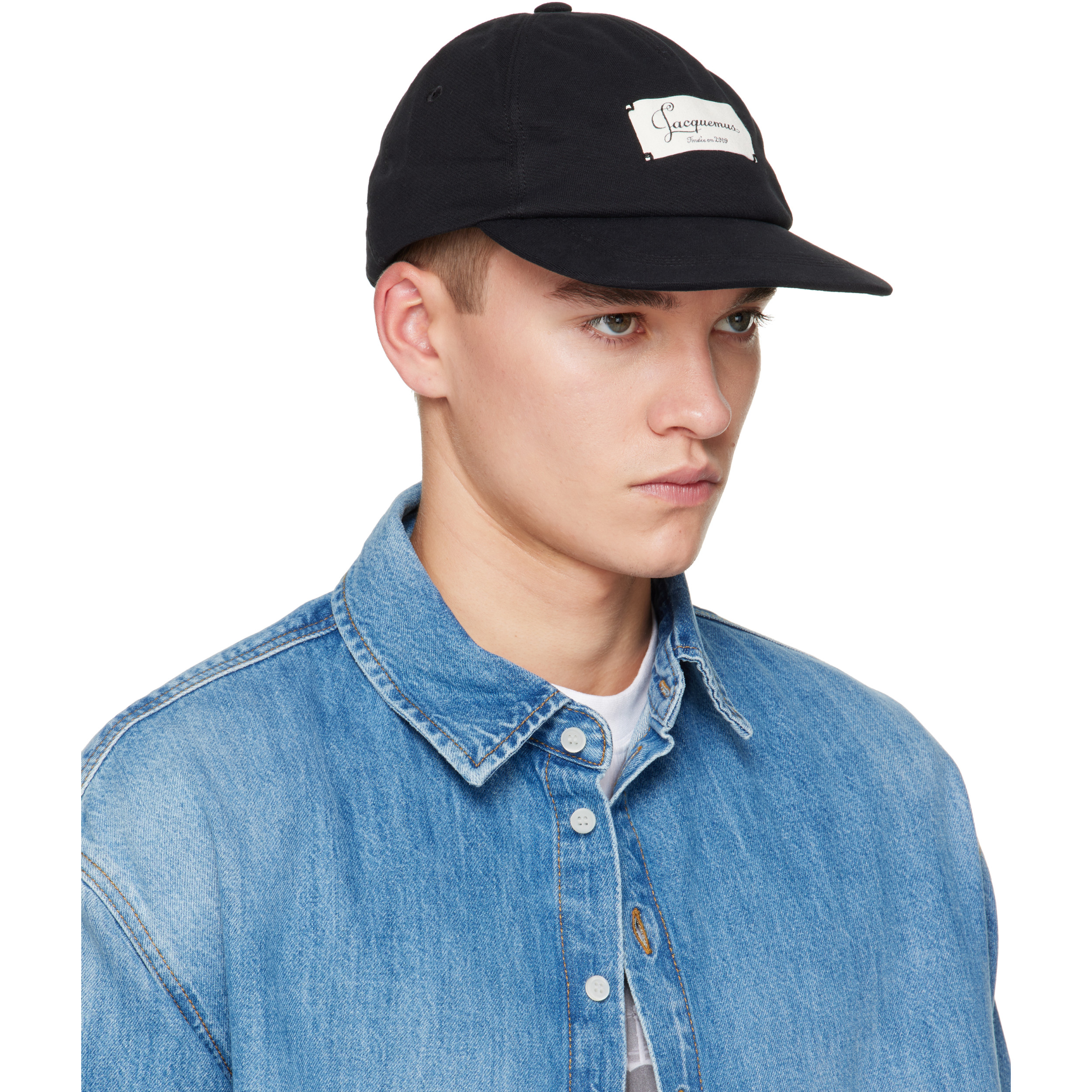 Black 'The Montaigne' Cap