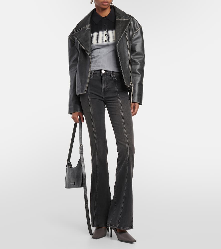 Le High Flare high-rise flared jeans