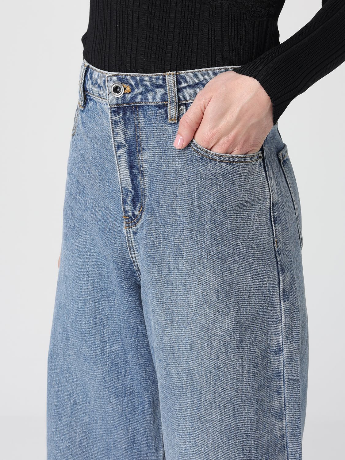 Jeans Woman color Blue