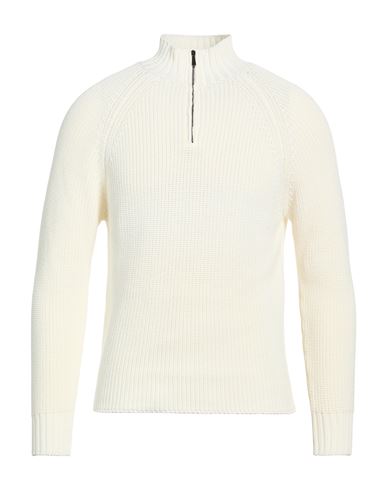 Man Turtleneck Ivory Size 36 Cotton