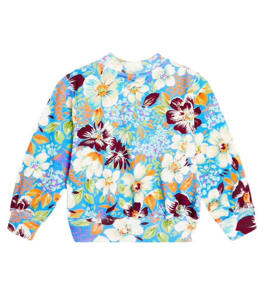 Molo Marge floral cotton jersey sweatshirt