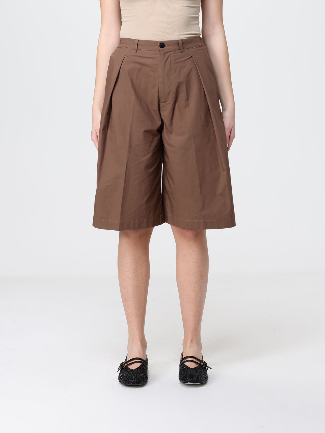 Pants Woman color Brown