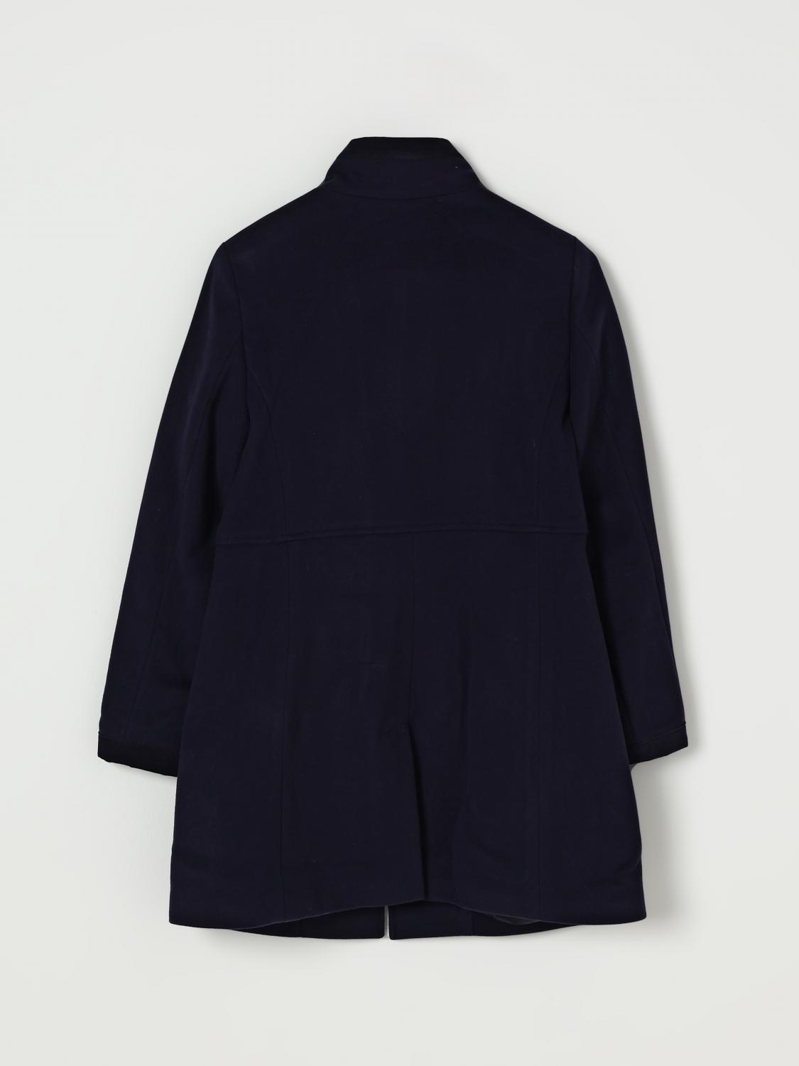 Coat Kids color Blue