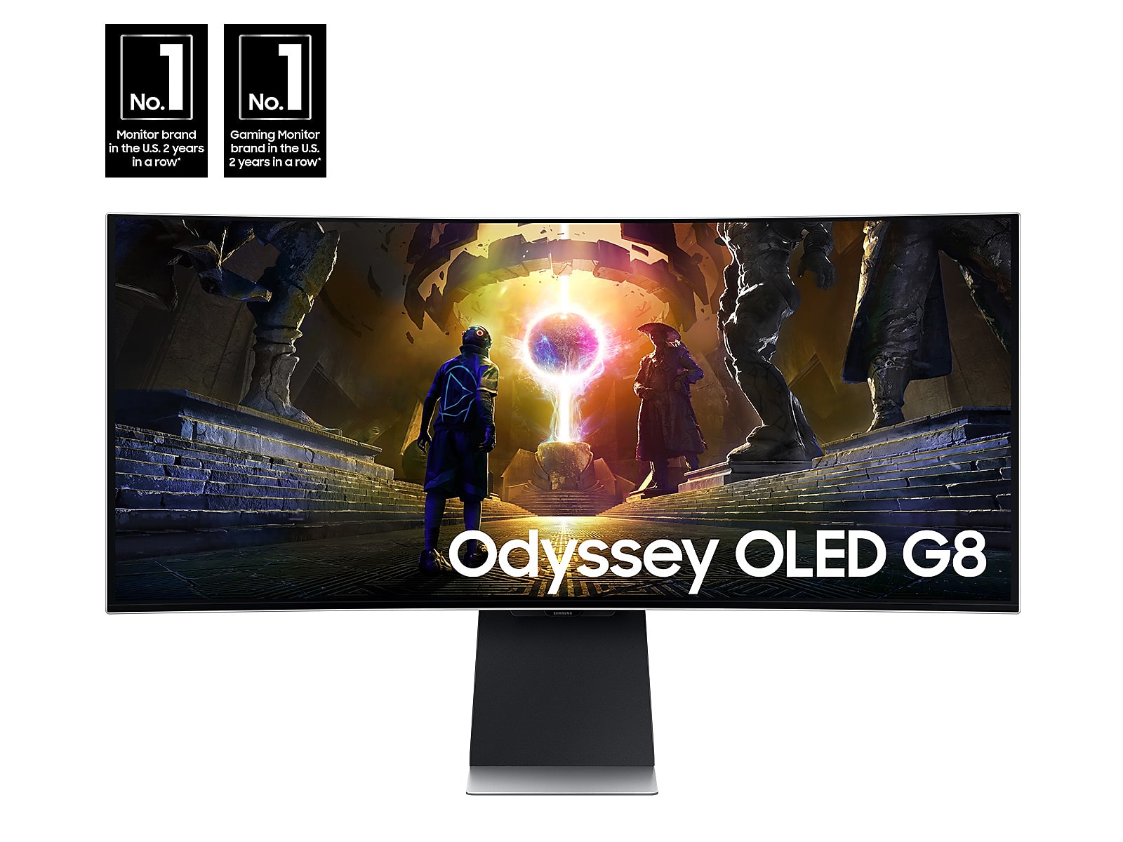 34" Odyssey OLED G8 (G85SD) Ultra-WQHD 175Hz 0.03ms Curved Gaming Monitor(LS34DG856SNXZA)