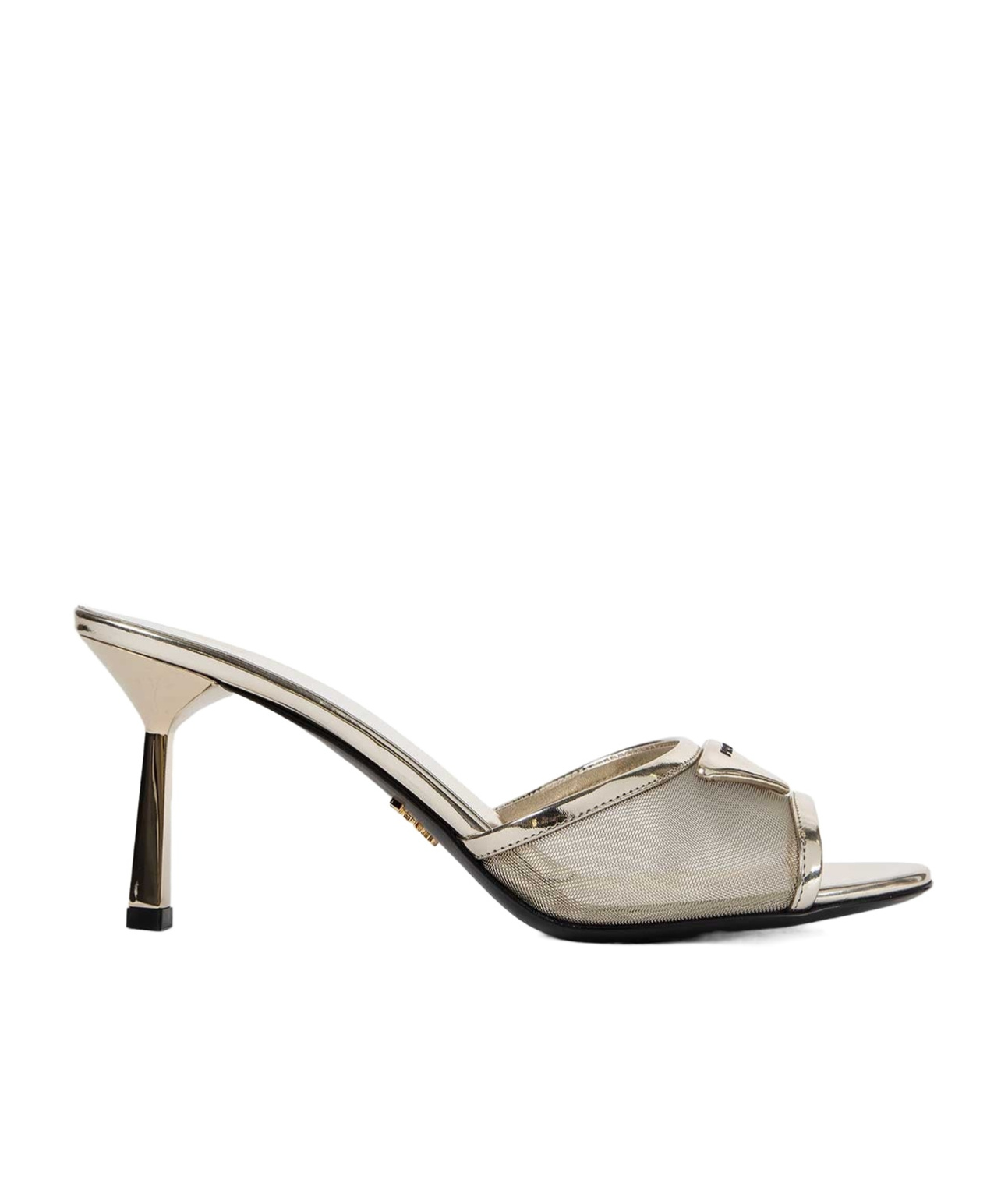 Open-toe high-heeled sandals