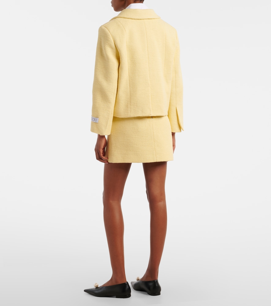 Cotton miniskirt