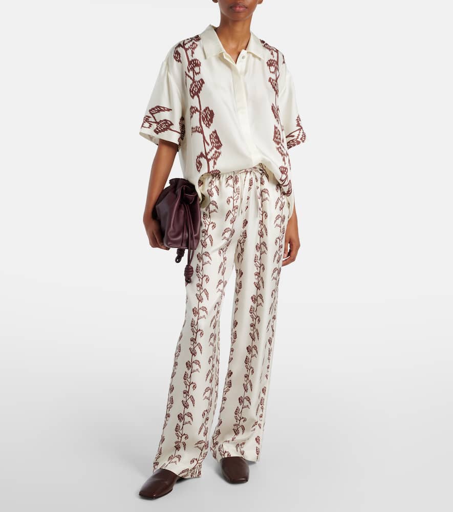 Montauk silk twill shirt