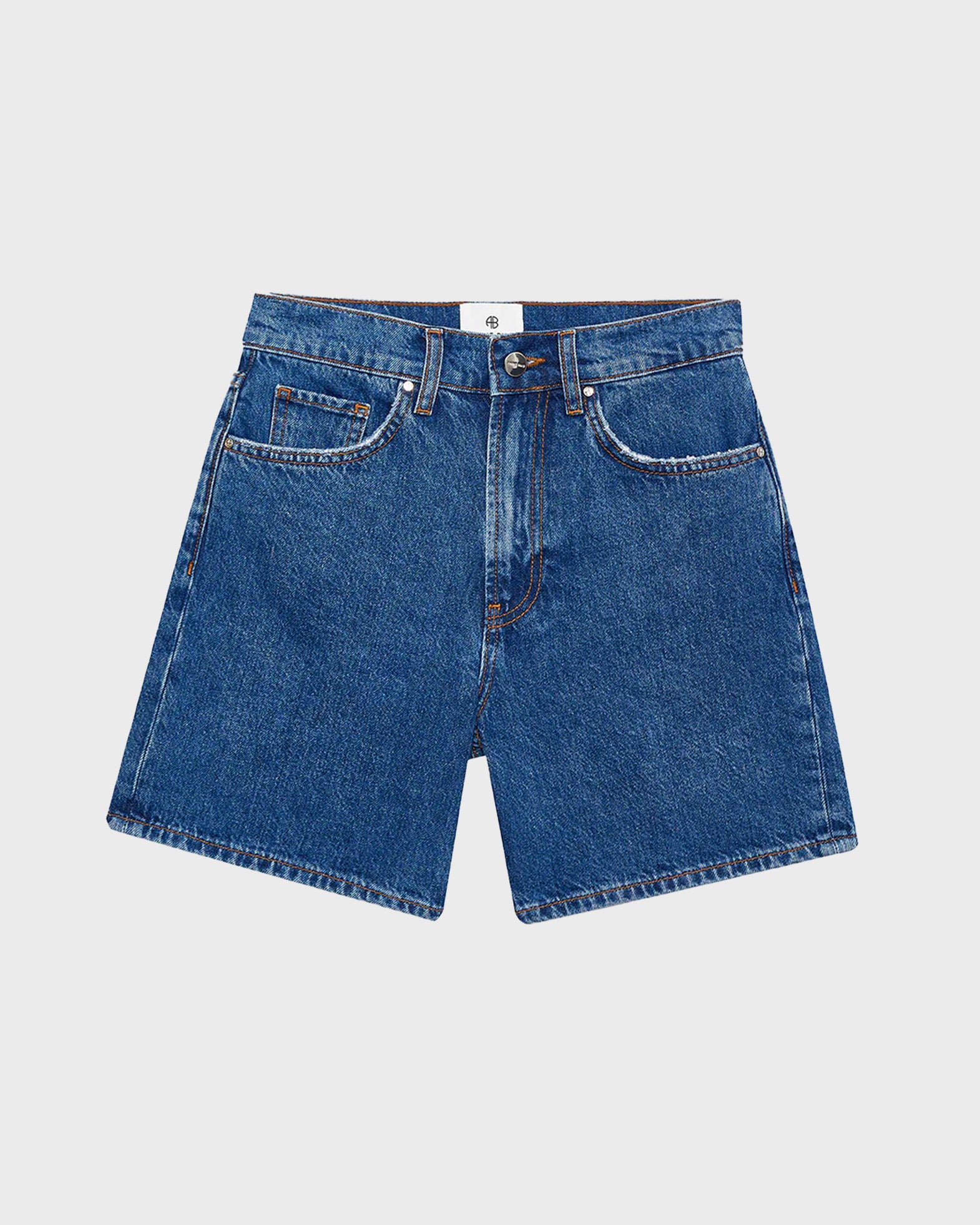 Anine Bing Shorts Kat Medium Indigo Vintage blue