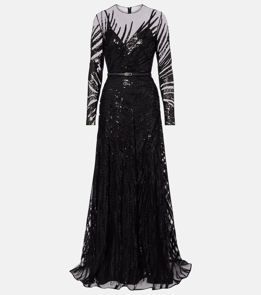 Embellished gown