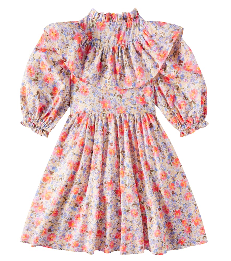 Petite Amalie Floral cotton voile dress
