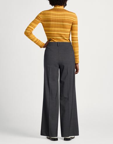 P. a.r. o.s. h. Woman Pants Charcoal Size XS Wool, Elastane