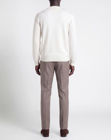 Man Sweater Ivory Size 38 Cashmere