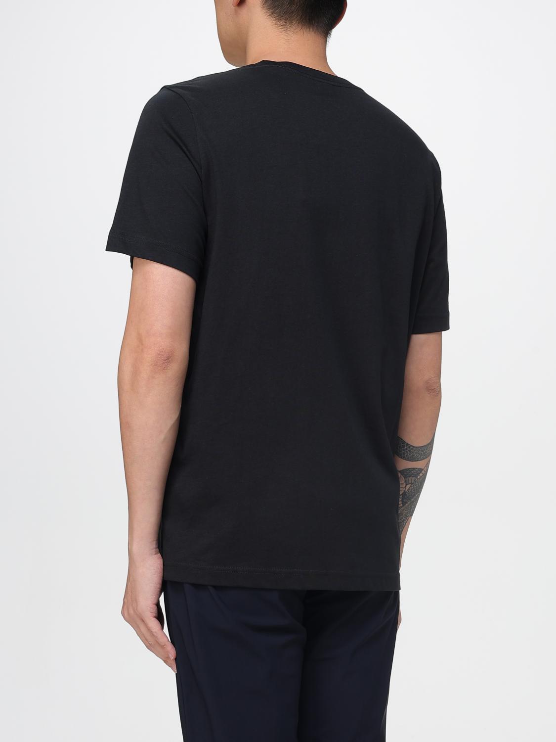 Embroidered-motif T-shirt - Black
