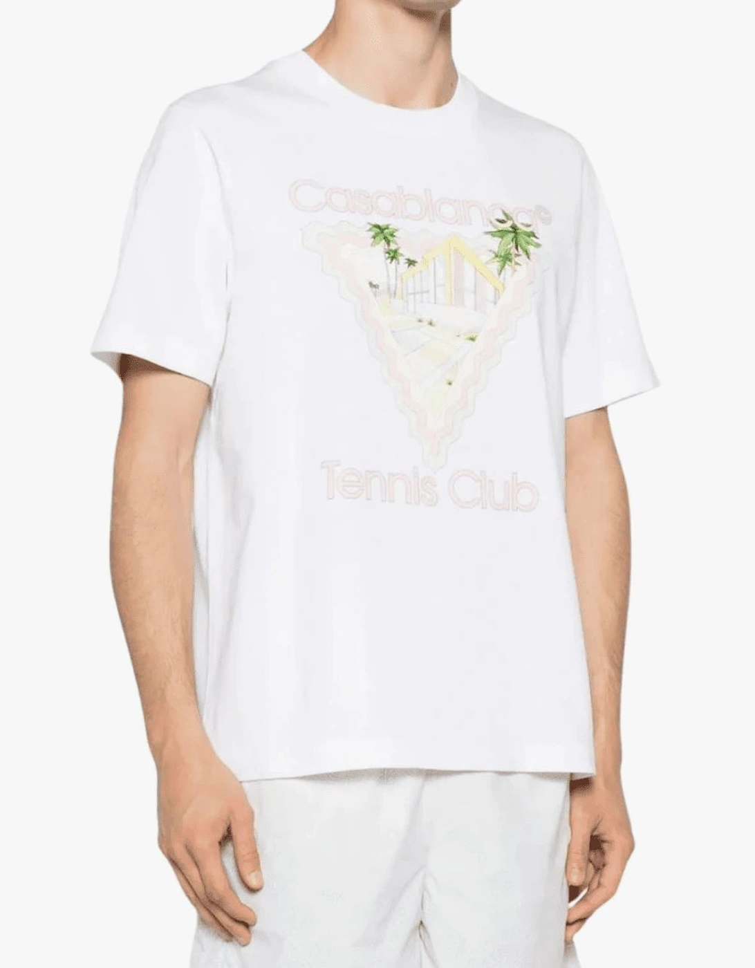 Men's Casablanca Maison De Reve T-Shirt White