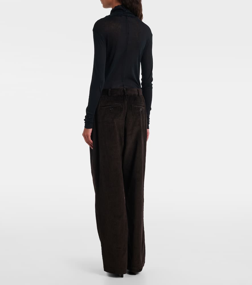 Norstrand cotton corduroy straight pants