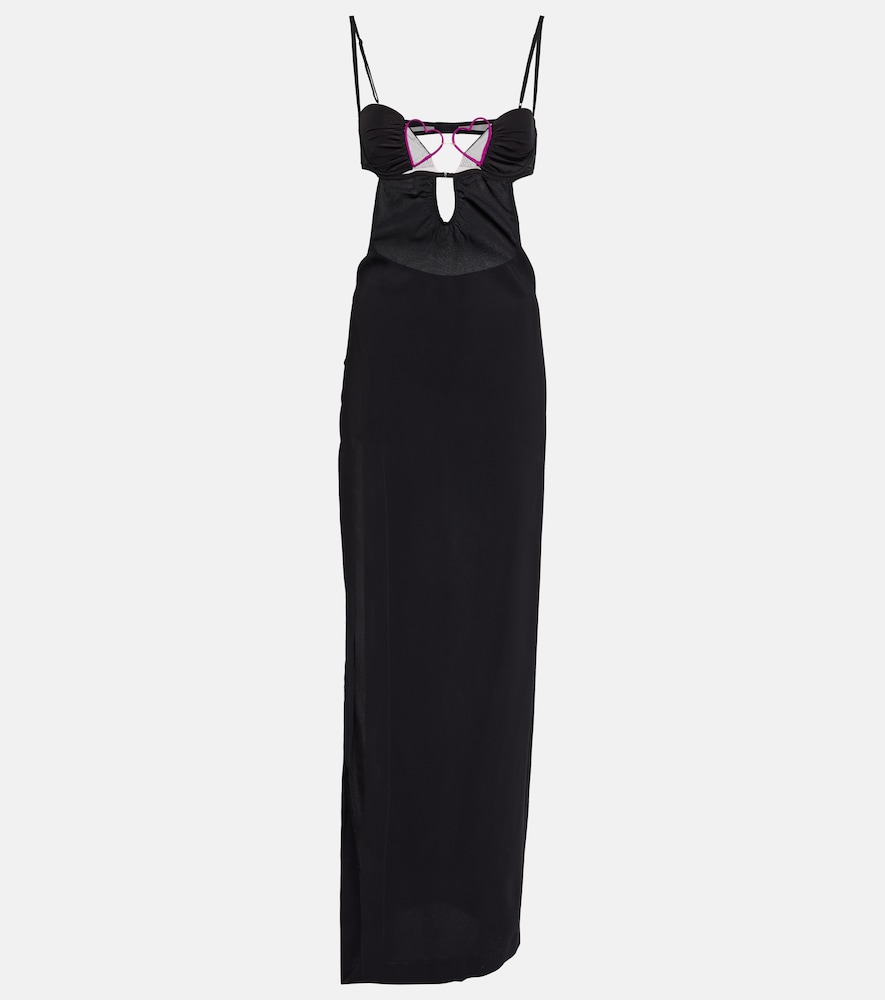 Nensi Dojaka Embellished maxi dress