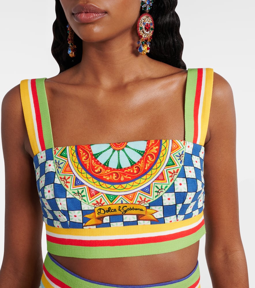 Cotton crop top