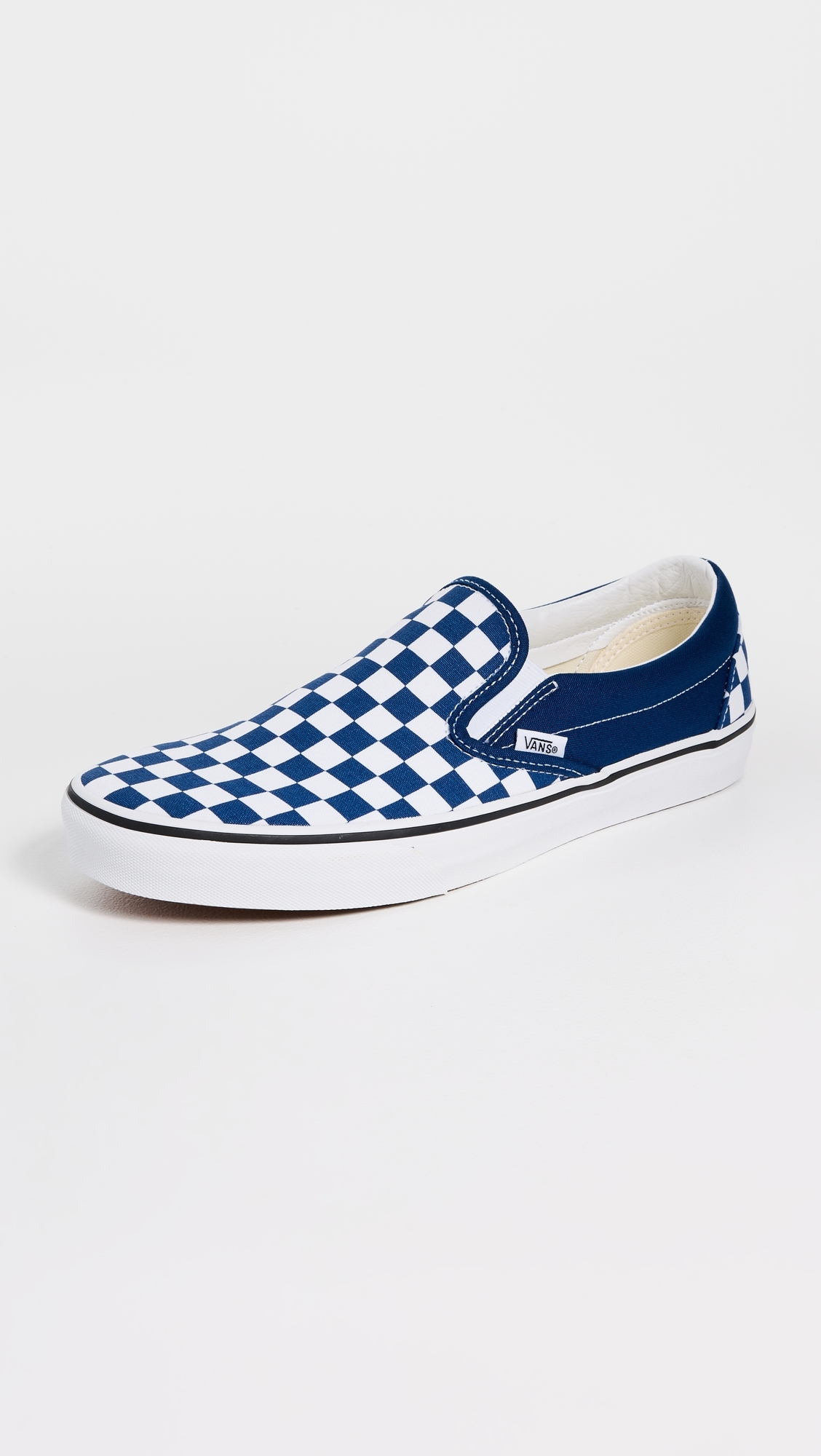U Classic Slip-On Sneakers Checkerboard True Blue W