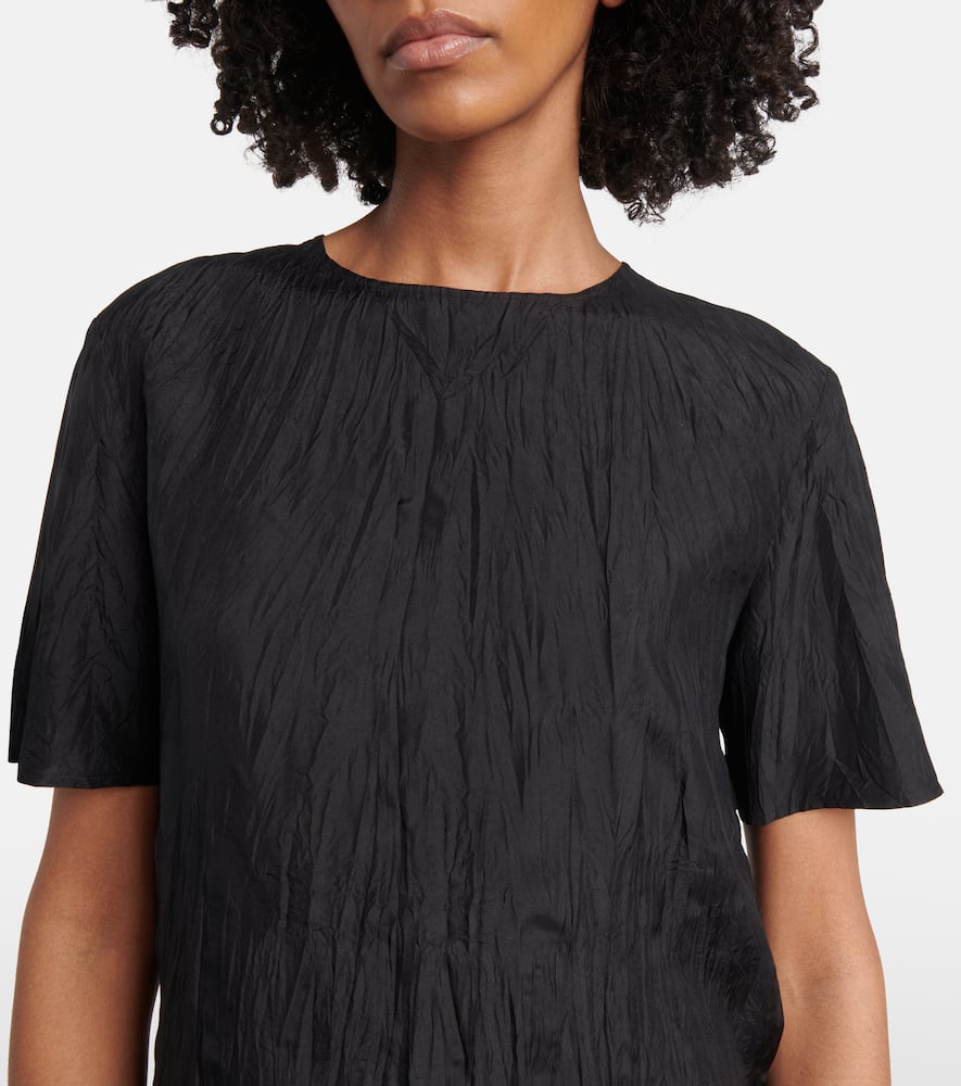 Brunet silk top