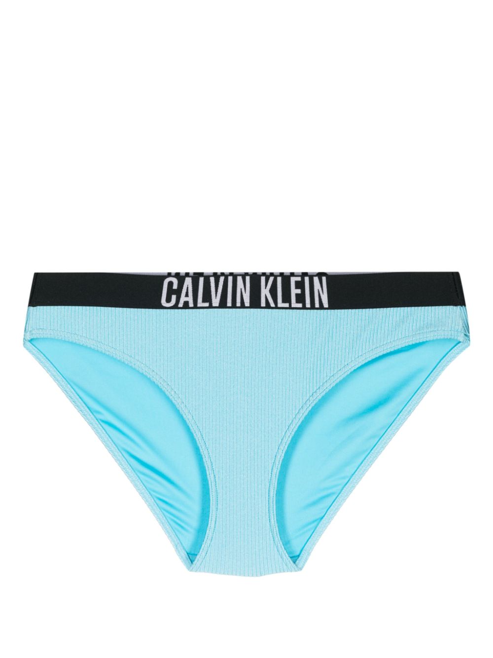 Logo-waistband bikini bottoms - Black