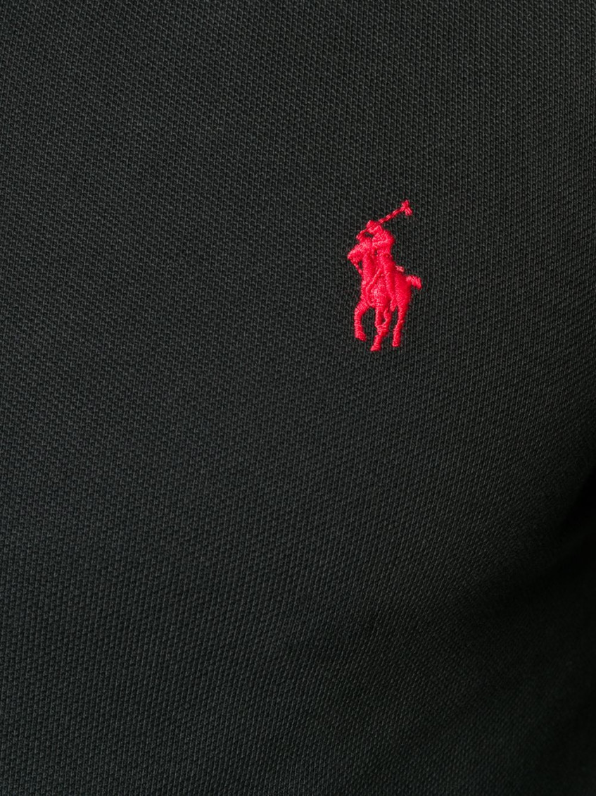 Logo Embroidered Polo Shirt