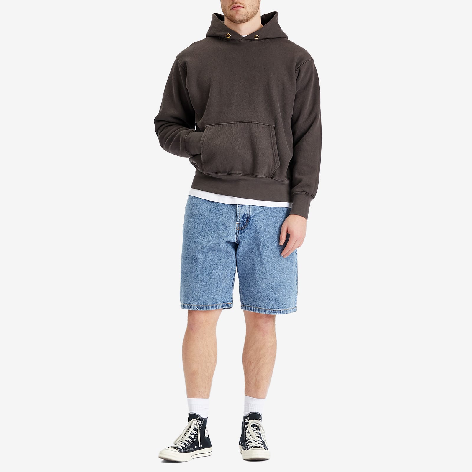 Men's DRS Denim Shorts in Stone Washed