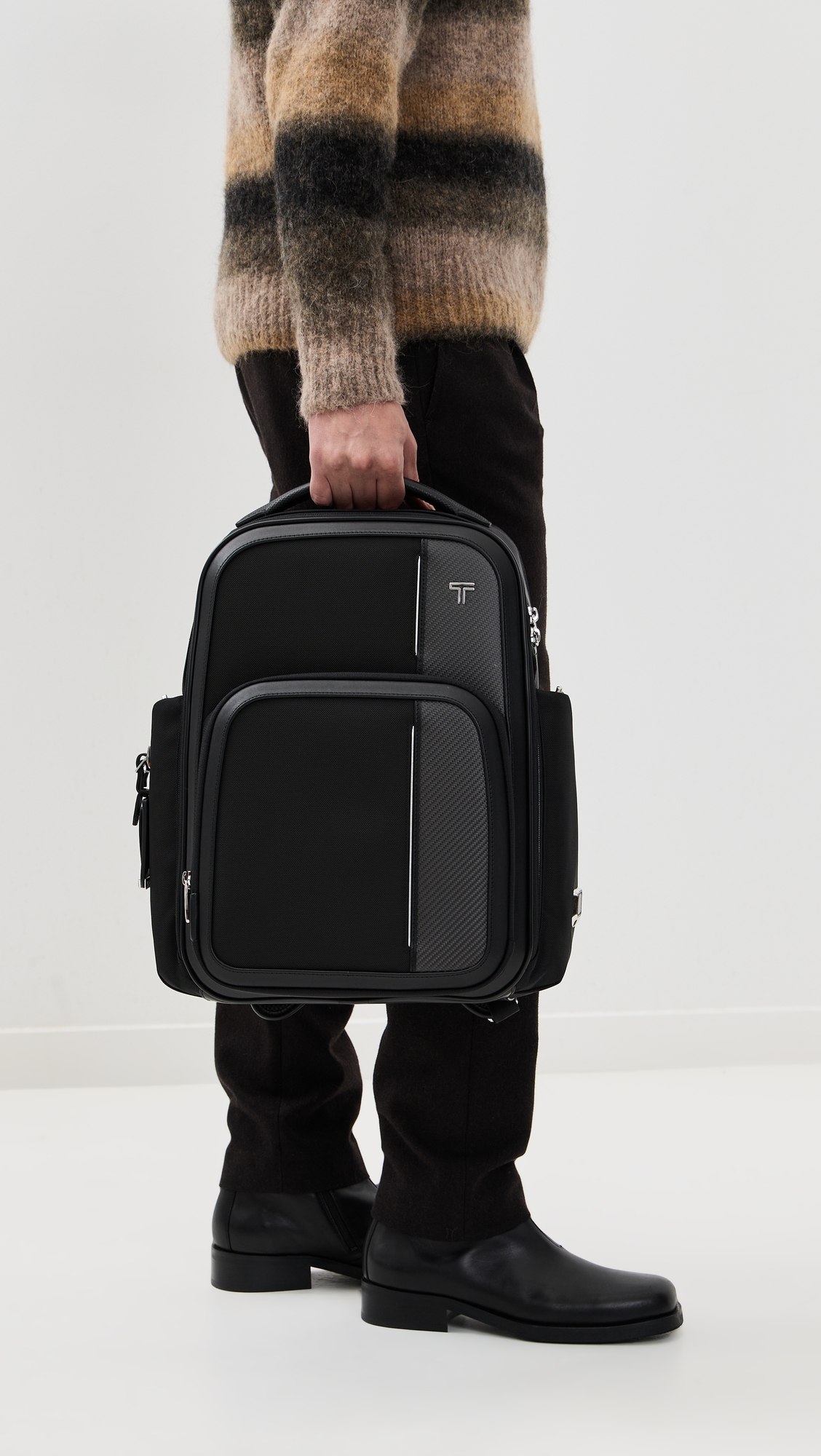 Barker Large Backpack Black One Size