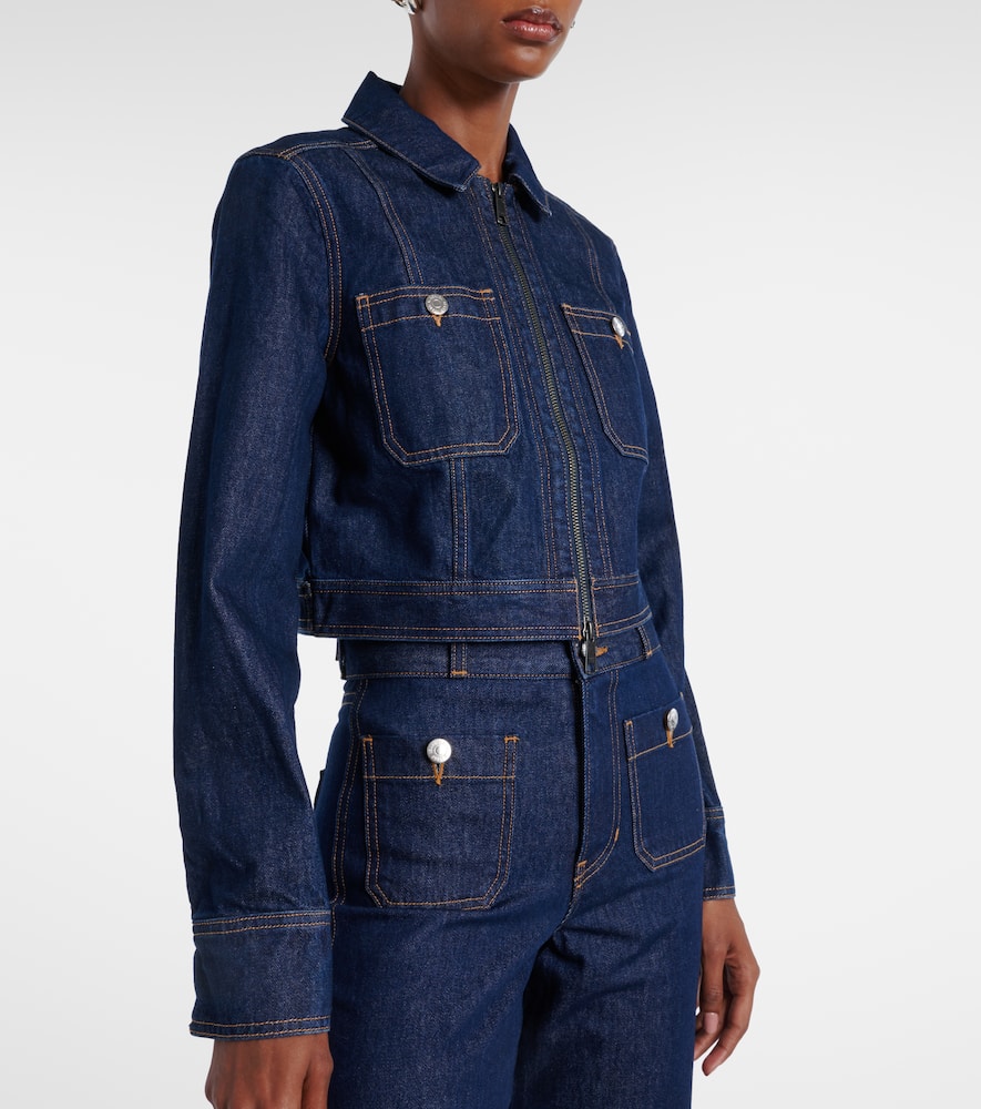 Patty cropped denim jacket