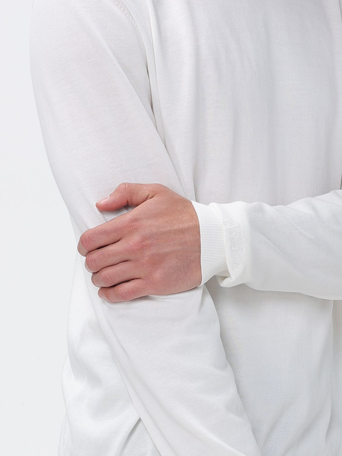 Sweater Men color Yellow Cream