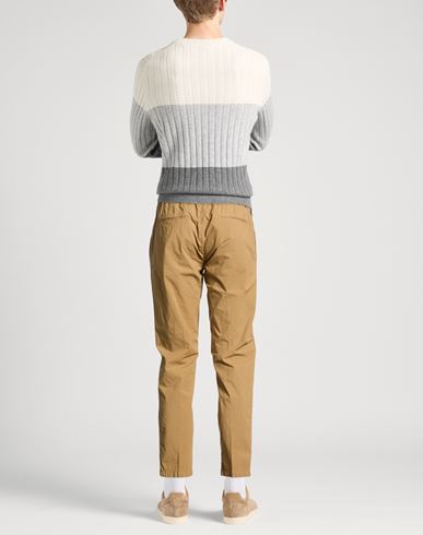 Man Pants Camel Size 29 Cotton, Elastane