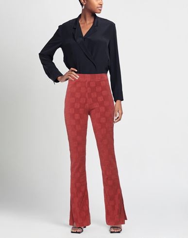 Woman Pants Rust