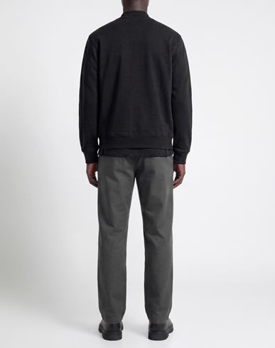 Man Sweatshirt Black Size XL Cotton, Polyester