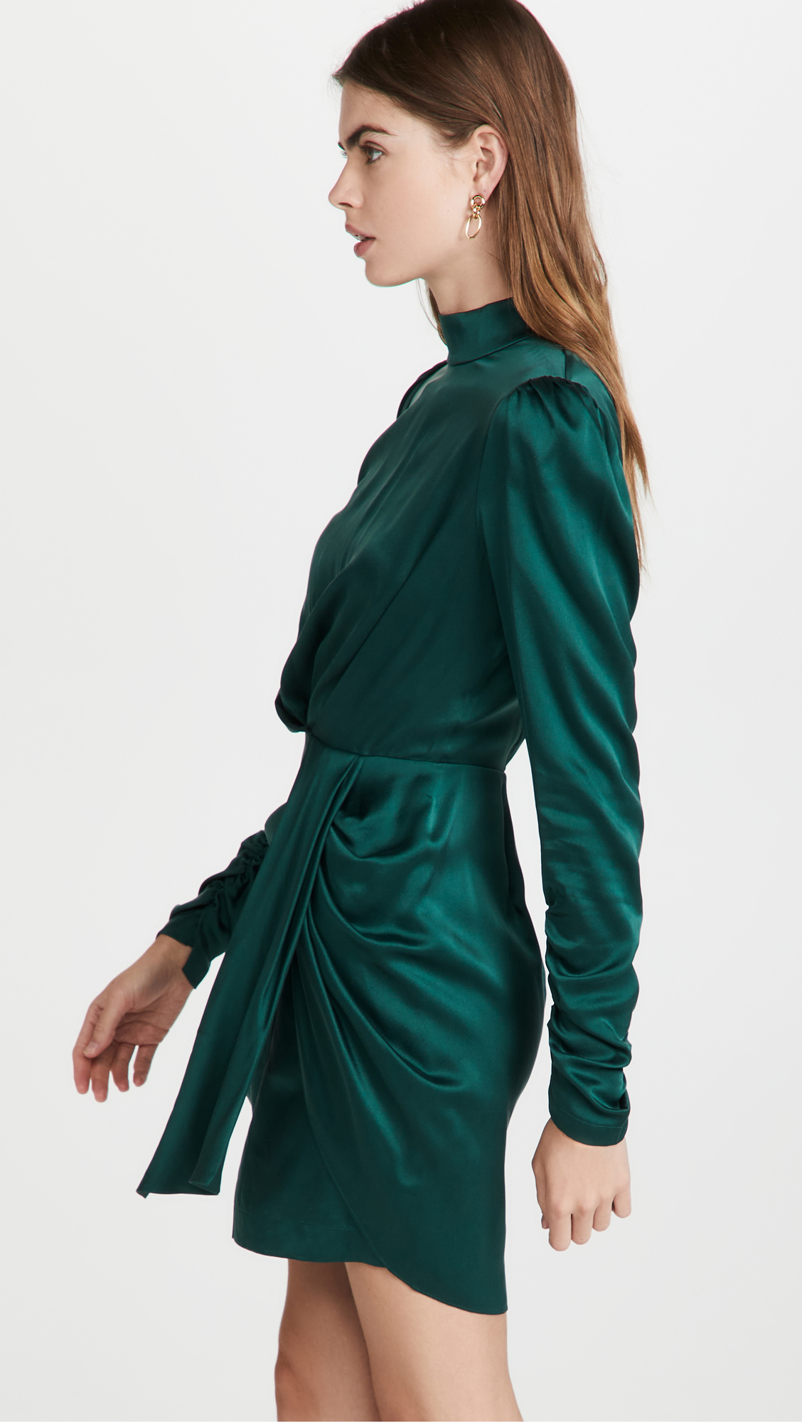 Silk Drape Dress