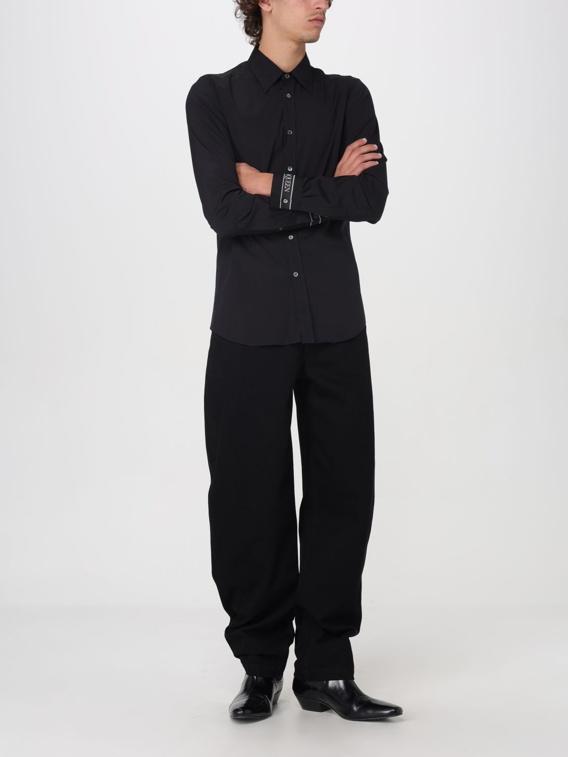 Shirt Men color Black