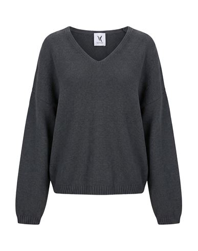 Woman Sweater Grey Size L Cashmere