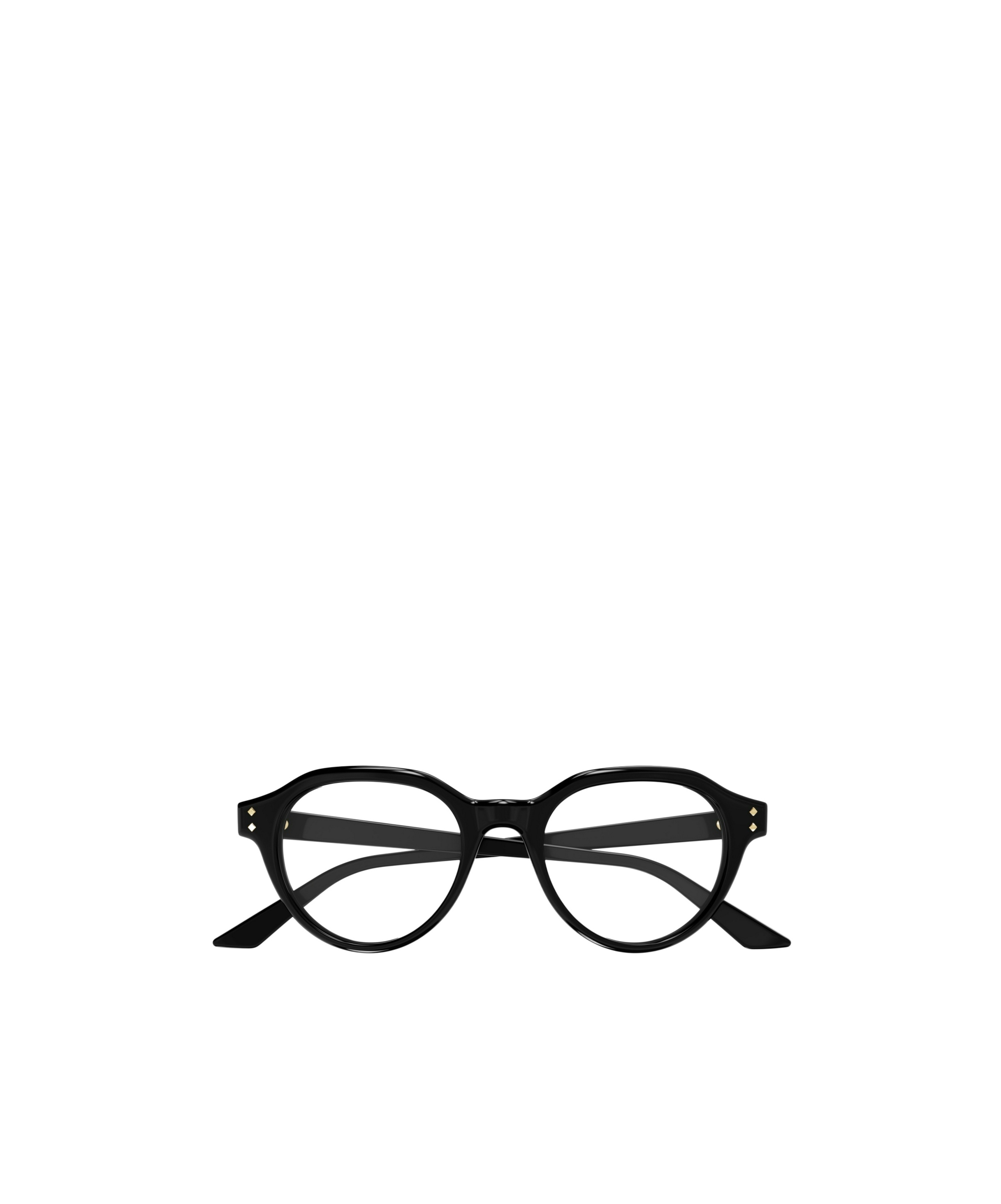 Round-frame glasses