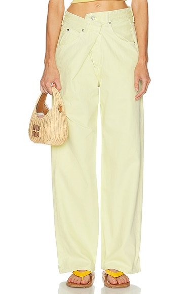 AGOLDE Vana Jeans in Lemon Zest - Yellow. 29 also , 24, 25, 26, 27, 28, 30, 31