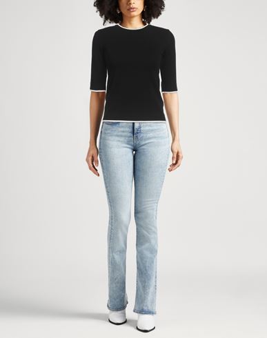 Caractère Woman Sweater Black Size M Viscose, Polyester, Polyamide