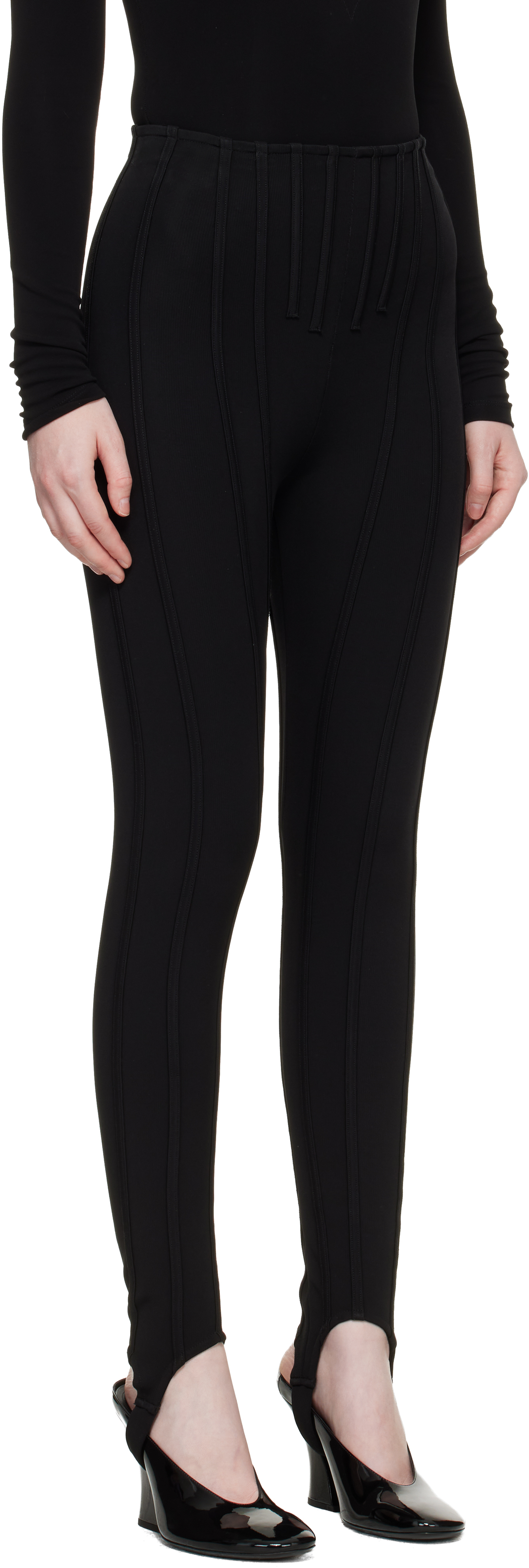 Black Jersey Milano Leggings
