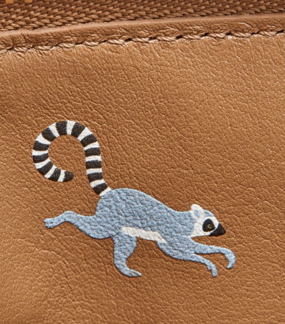 X Suna Fujita Lemur Zipped Card Holder