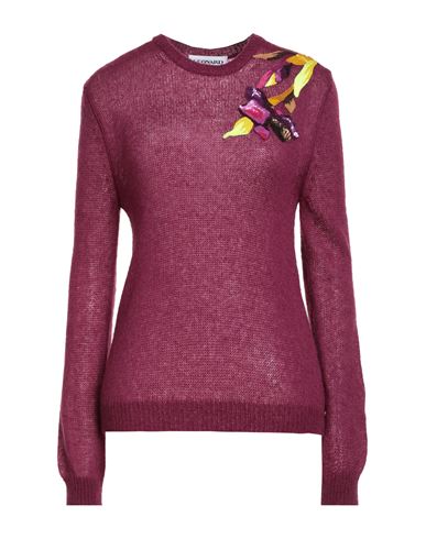 Woman Sweater Plum Size XL Acrylic, Polyamide, Superkid mohair
