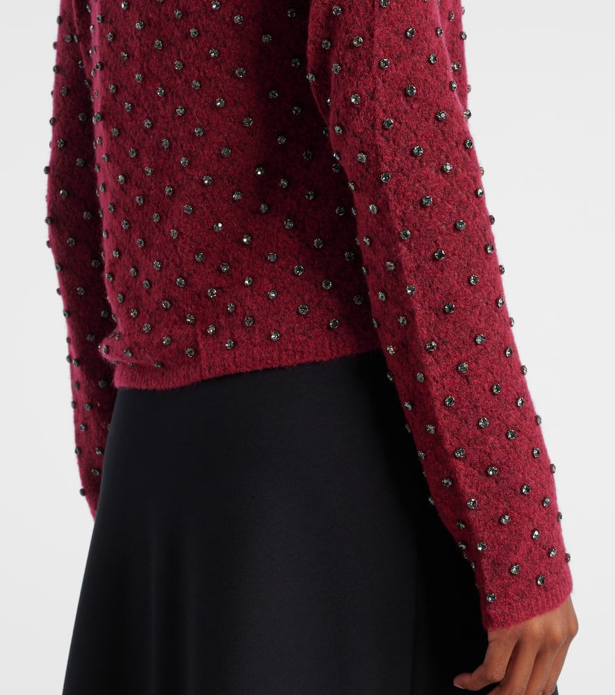 Rally mohair and wool-blend sweater