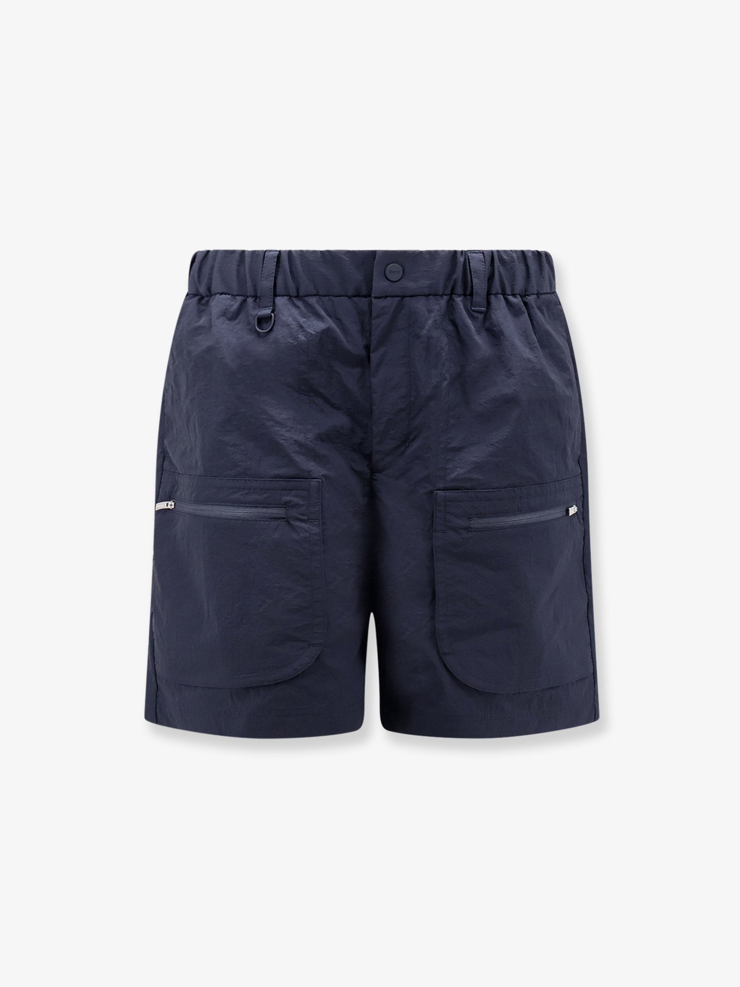Nylon Bermuda Shorts — Navy