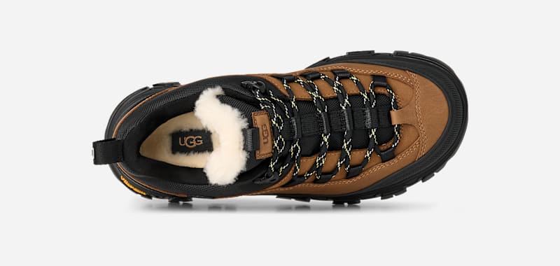 ® Women's MetroTrek Hiker Leather Shoes in Chestnut