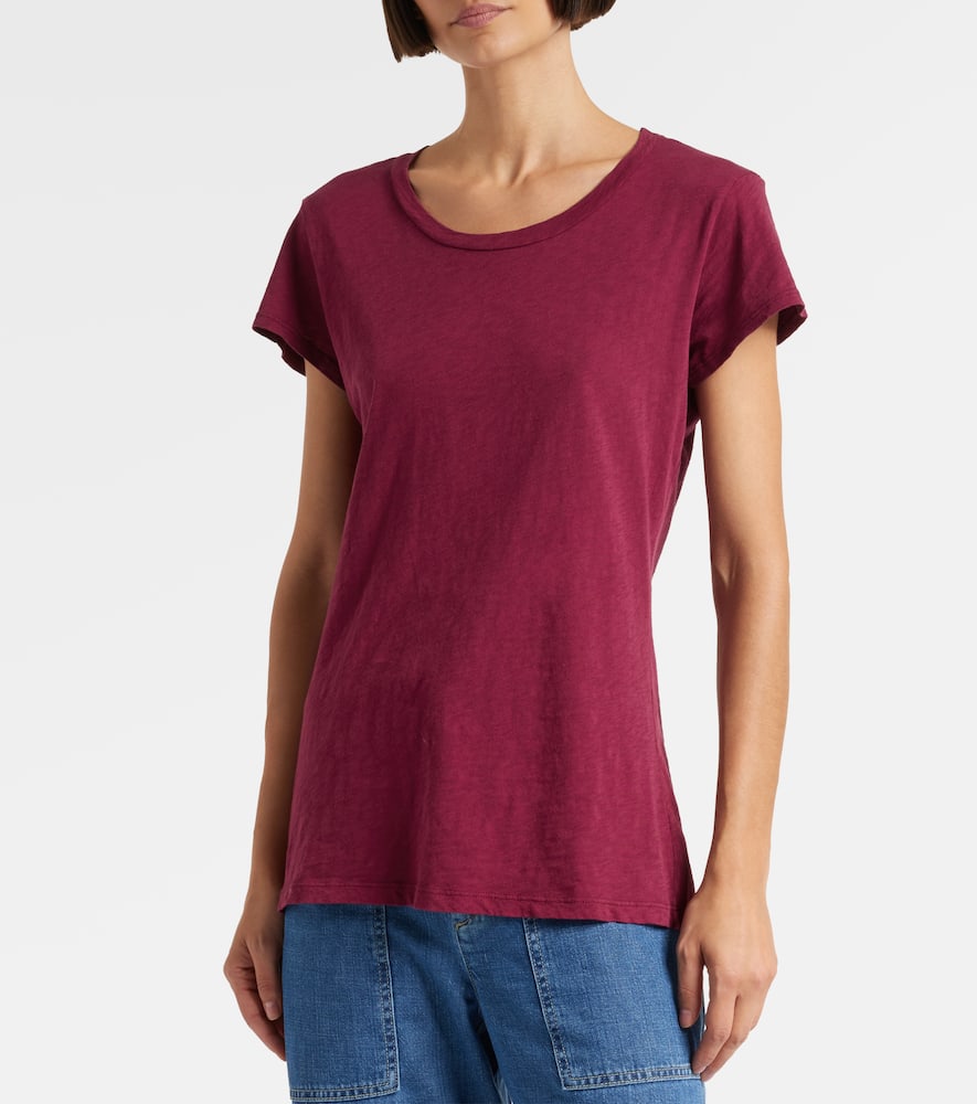 Odelia cotton jersey T-shirt